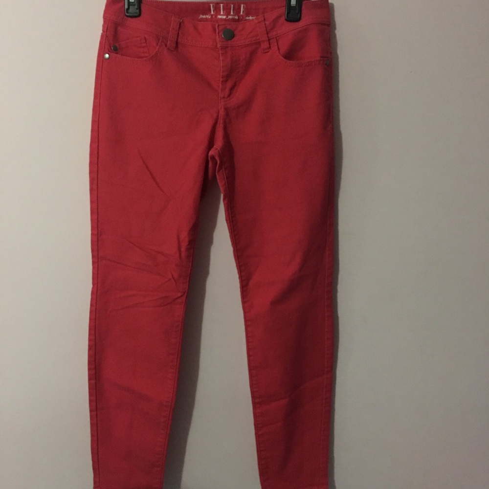 Orange Elle Denim Jeans